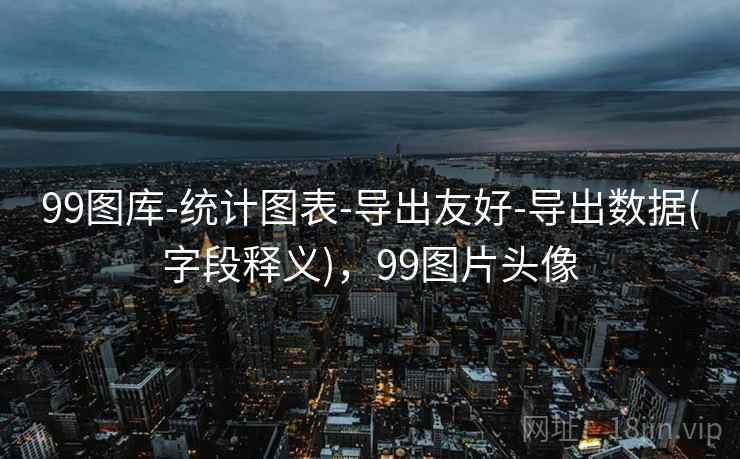 99图库-统计图表-导出友好-导出数据(字段释义),99图片头像 99图库-统计图表-导出友好-导出数据(字段释义),99图片头像